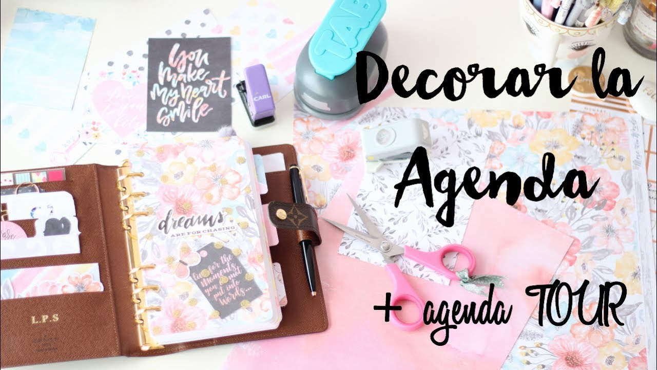 Ideas para Decorar la Agenda + Tour por la Agenda - Vuelta al Cole 2018 | styleandpaper