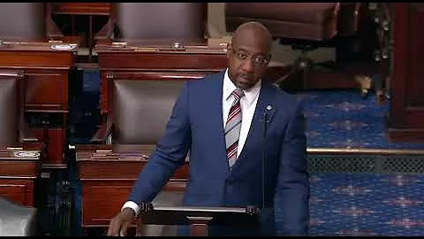 Senator Warnock Urges Colleagues to Protect Democracy and Support Voting Rights Legislation