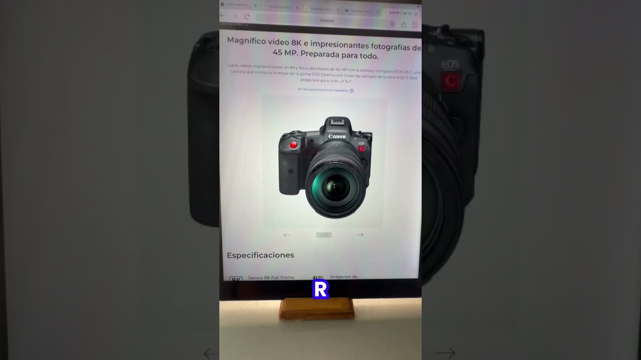 🎬 Canon R5C: la cámara que revoluciona el cine profesional