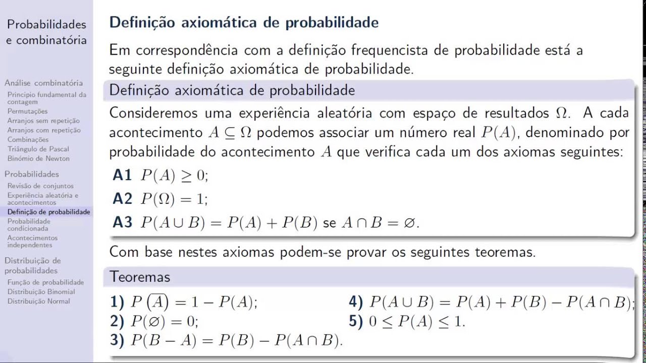 Probabilidade – Quais são as probabilidades?