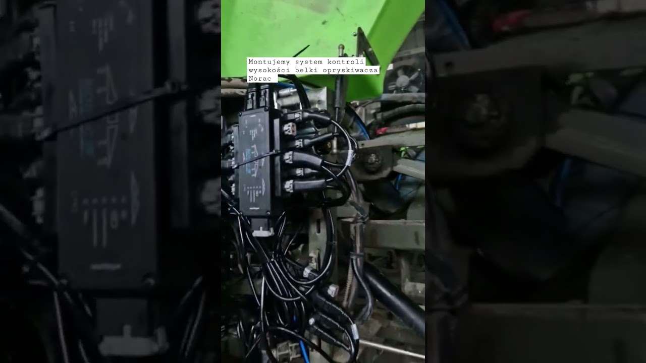 cz 2. montujemy system kontroli wysokości belki opryskiwacza Norac