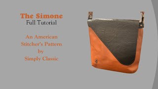 Sewing the Simone Crossbody Bag by American Stitchers