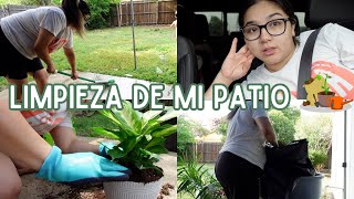 Limpiando El Patio + Compre Mas Plantas Para Mi Casa 🫣🪴 | 05.11.23