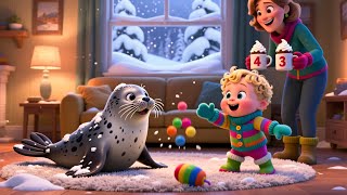 Learn Cozy Snowy 123 ❄️🔢✨ | Kids Fantasy Song | Learn Numbers with Gentle Winter Counting Fun screenshot 4