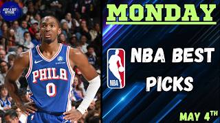 Monday's NBA Playoffs Best Picks, Props, &amp; Predictions!