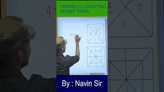 Counting of figures : Triangle  #2 Reasoning Tricks |SSC cgl chsl mts gd 2023 |  Shorts #79