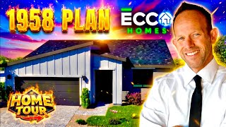 Ecco Homes 1958 Floorplan (Jasper 7B) Prescott AZ | Home Tour