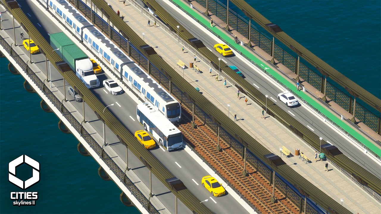 Моя САМАЯ БЕЗУМНАЯ инфраструктурная постройка в Cities Skylines 2! | Сент-Андрос 22