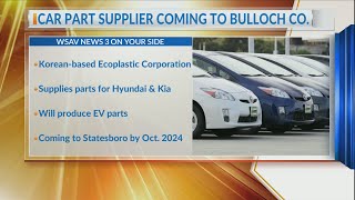 Ecoplastic to build plant in Bulloch County, creating 456 new jobs
