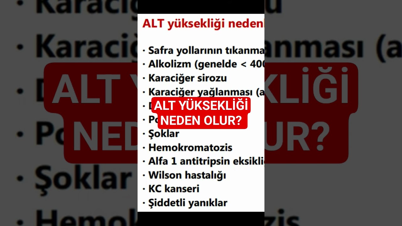 ALT YÜKSEKLİĞİ NEDEN OLUR ?