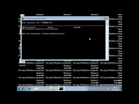 Batch: Passwort ändern Tool