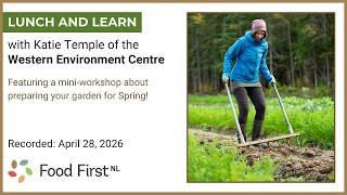 Lunch and Learn with the Western Environment Centre