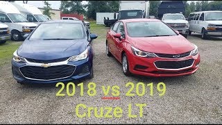 2018 Chevy Cruze vs 2019 Chevy Cruze - 4 BIG DIFFERENCES - Here is what's new! 2018 Chevy Cruze vs 2019 Chevy Cruze - 4 BIG DIFFERENCES - Here is what's new!