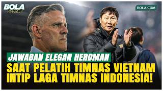 Kim Sang Sik Peeks at the Indonesian National Team, John Herdman Gives a Classy Response