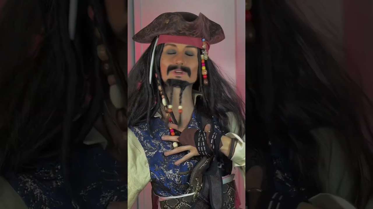 J’adore tellement Jack Sparrow 💅 #cosplay #disney