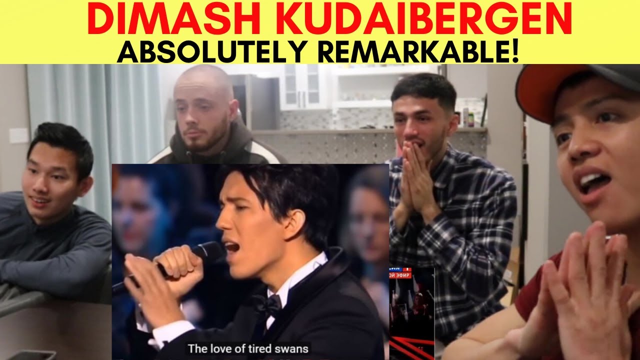 DIMASH Kudaibergen | LOVE OF TIRED SWANS ~ NEW WAVE 2019 | REACTION BY REACTIONS UNLIMITED