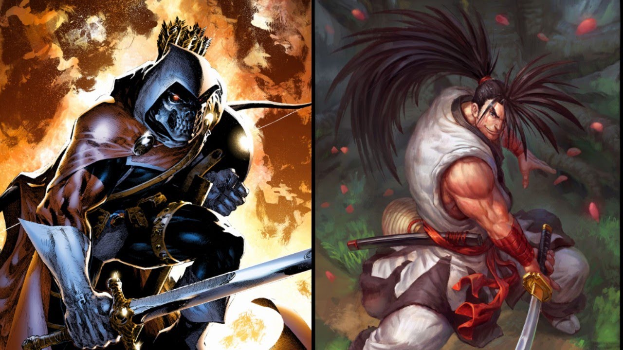 Capcom VS SNK Arranged MUGEN - Taskmaster VS Haohmaru