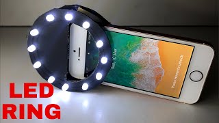 how to make a ring light for phone