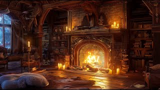 The Highland Inn  Medieval Fireplace Music for Relaxation, Sleep, Study, Focus
