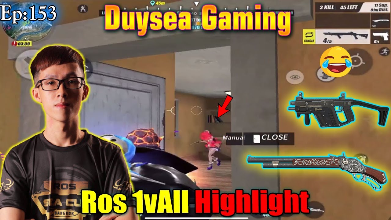 Duysea Most Kill Montage | ROS 1vsAll,Duysea,Morad,Finkh Gaming,Rules Of Survival Ep:153
