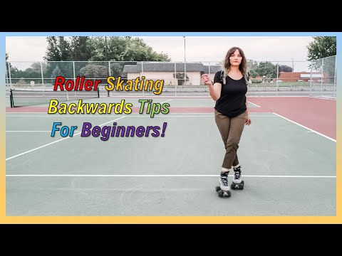 Video: How To Learn To Roller Skate Backwards