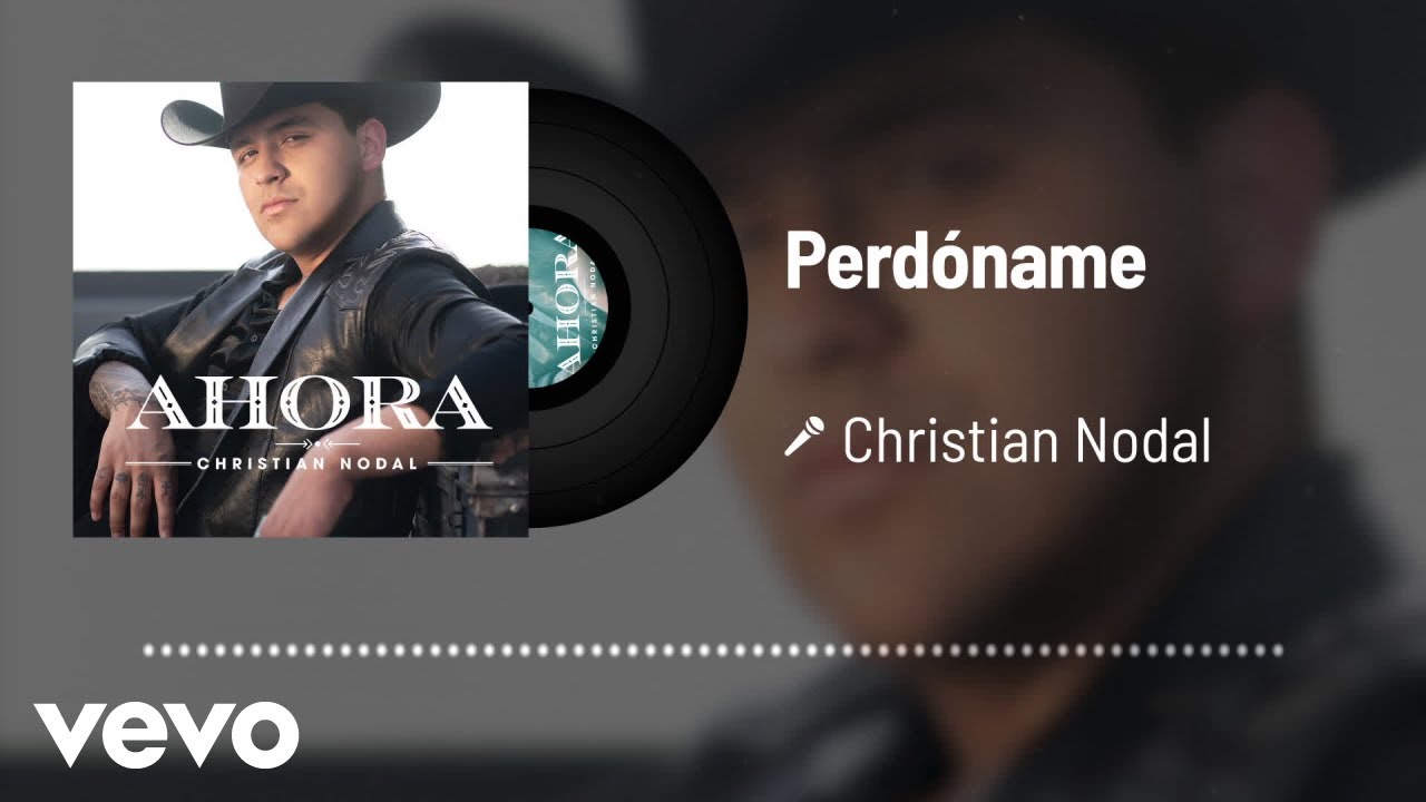 Christian Nodal   Perdname Audio