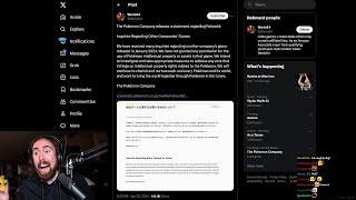 Nintendo Statement on Palworld — Asmongold Clips