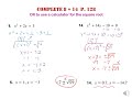 Completing the Square Quiz
