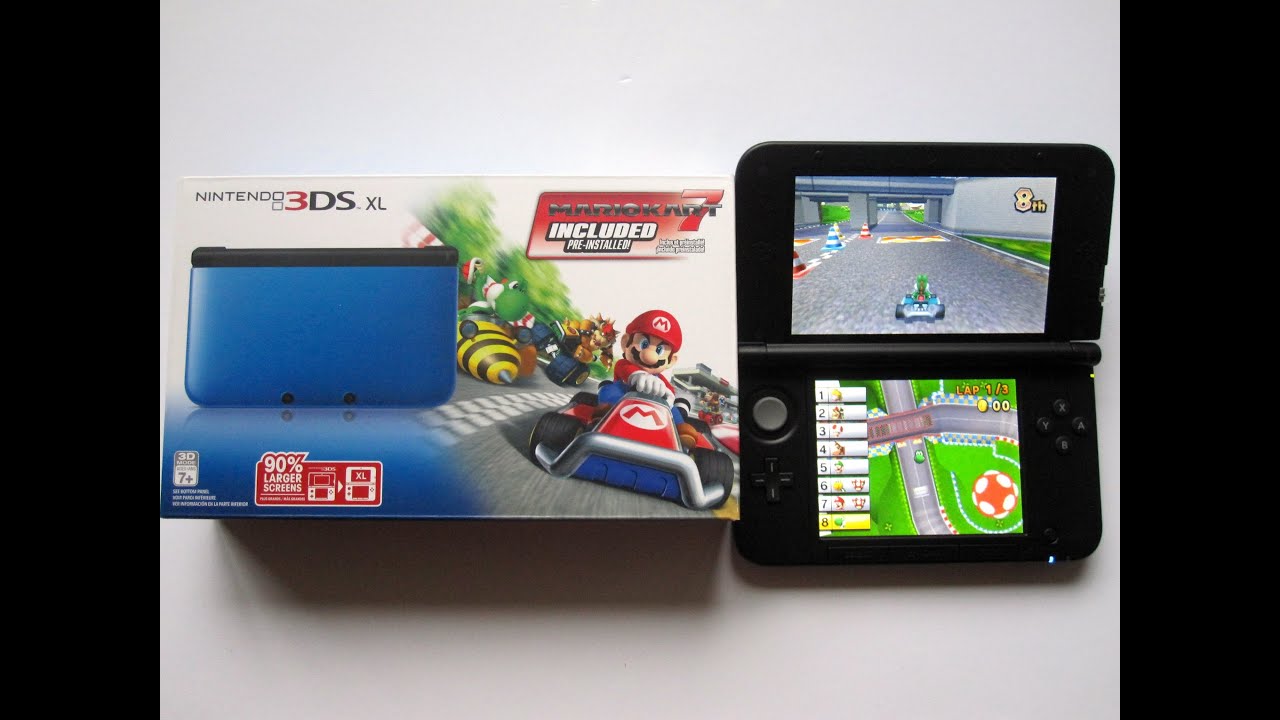 Nintendo 3DS XL Bundle Mario Kart 7 - YouTube