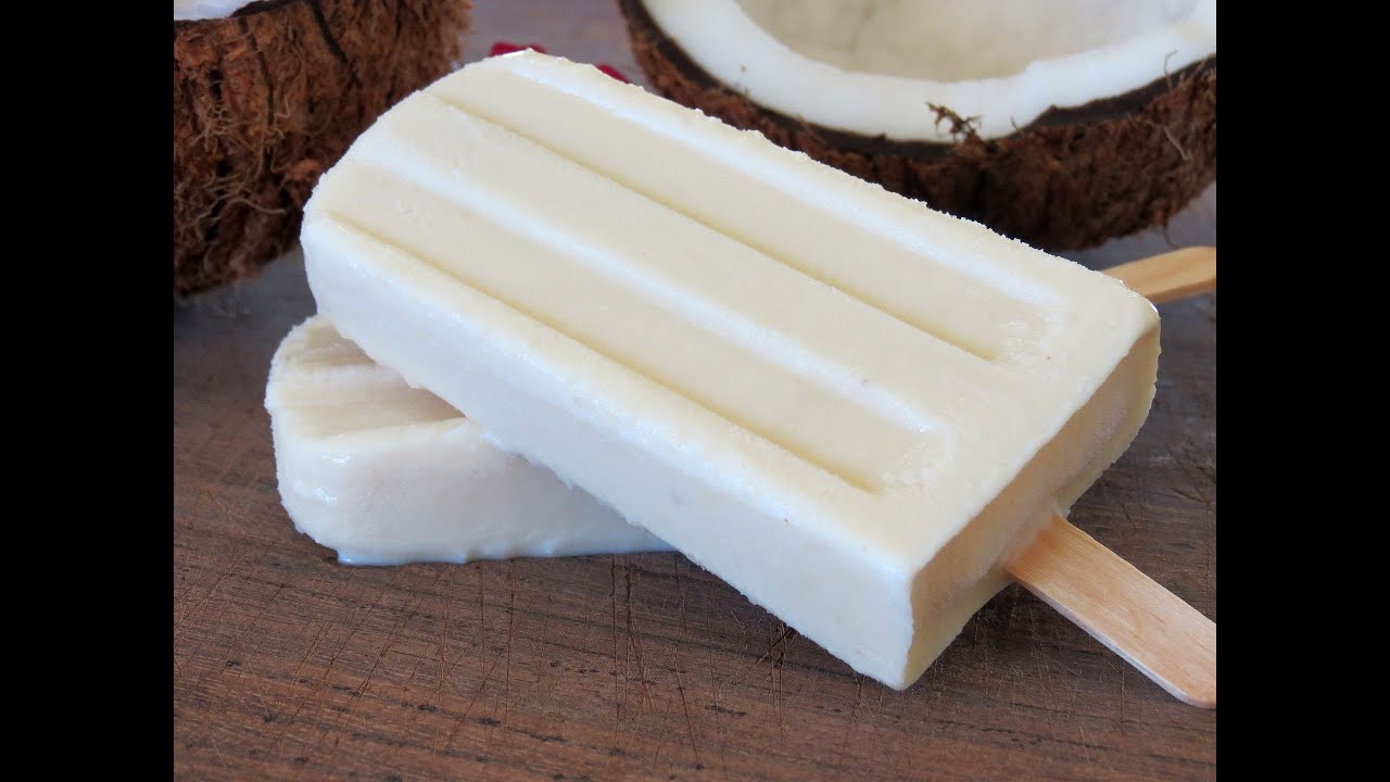 Alcoholic Freeze Pops (Piña Colada) -- The Frugal Chef