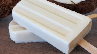 Alcoholic Freeze Pops (Piña Colada) -- The Frugal Chef