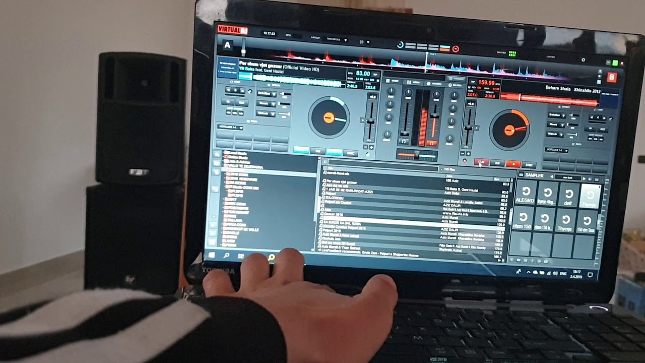Deejay samplers pa x 4 Virtual Dj 8 Ritme Per Dj - YouTube