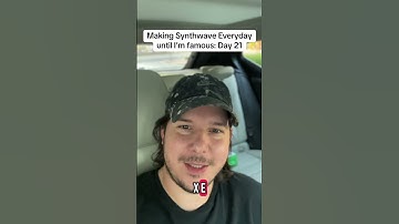 Making Synthwave Everyday until I’m Famous: Day 21 #synthwave #retrowave #indiedance #synthpop