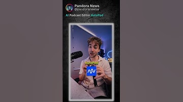 AI Automatic Podcast Editor AutoPod 🤖