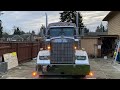 Kenworth W900L Закончил салон, Обзор спальника, АПЮ И мойка трака