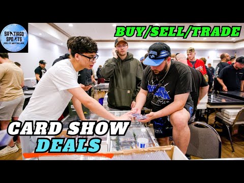 VENDOR POV AT A LOCAL SHOW FRIDAY NIGHT CARD SHOW !