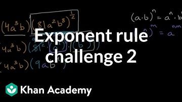 Rewriting expressions with exponents challenge 2 | Algebra 1 (TX TEKS) | Khan Academy