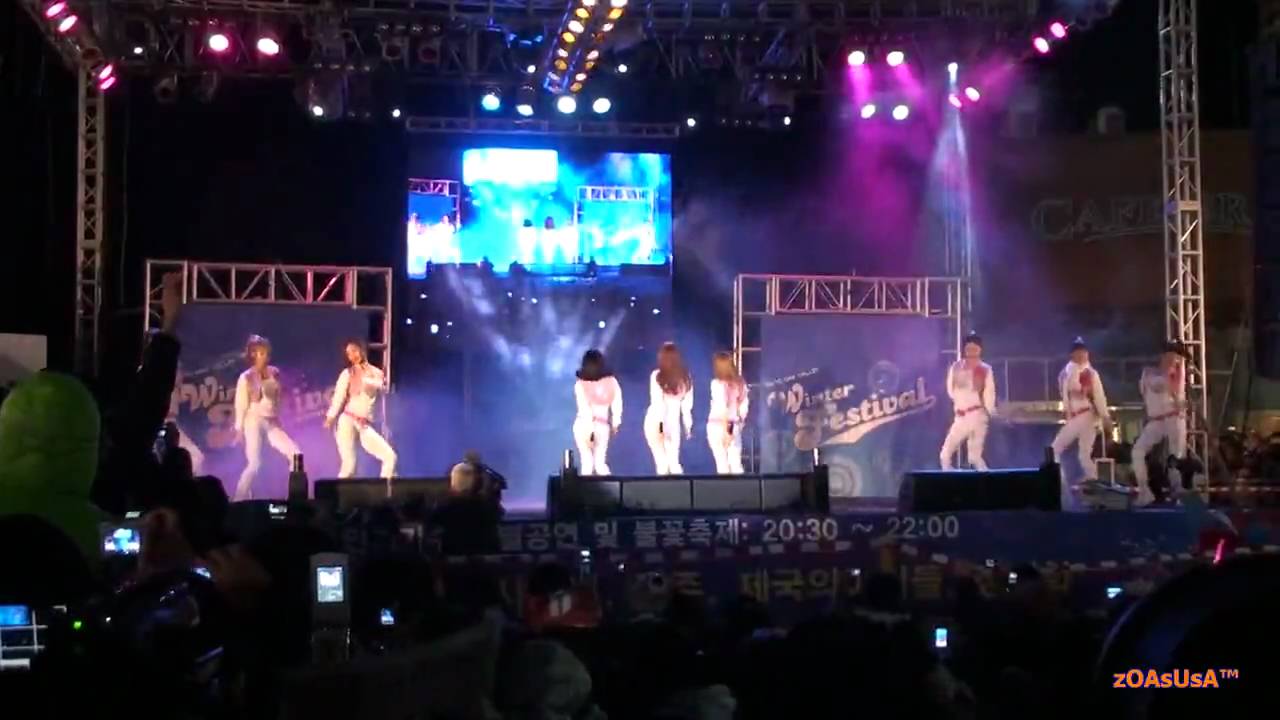 [Fancam] 100206 SNSD - Genie, Show!Show!Show!@Oak Valley 09/10 Winter Festival