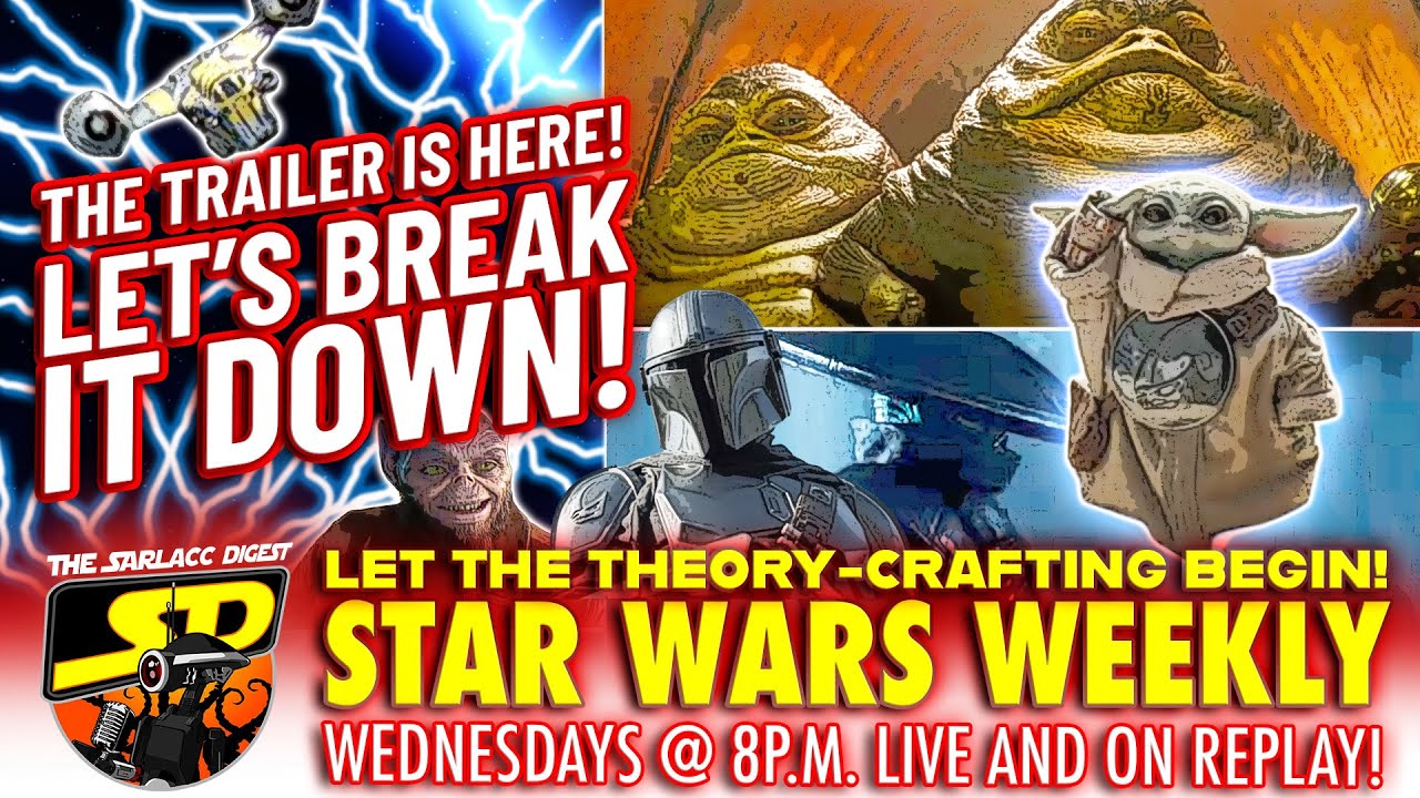 THE MANDALORIAN & GROGU Trailer Breakdown! Full Reaction + BIG Theories | Sarlacc Digest