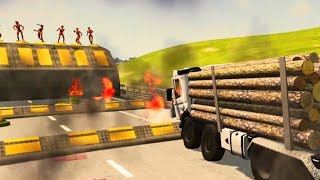 Cars vs Massive Speed Bumps - BeamNG.Drive ! #gaming #beamng #minecraft #speedbumps #crash