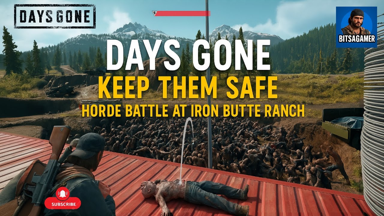Days Gone - Keep Them Safe - Horde Battle at Iron Butte Ranch