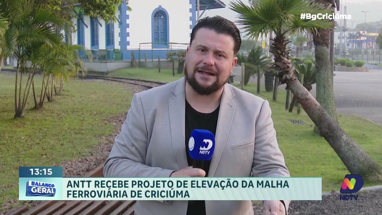 Projeto para elevar malha ferroviária de Criciúma chega à ANTT - QTU Questões do Universo