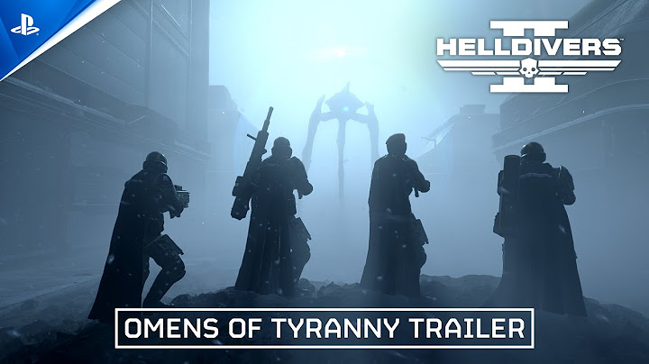 Helldivers 2 | Omens of Tyranny | PS5, PC