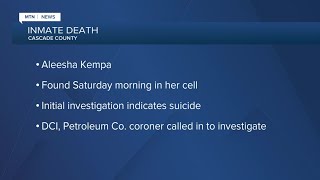 Inmate found dead at Cascade County jail