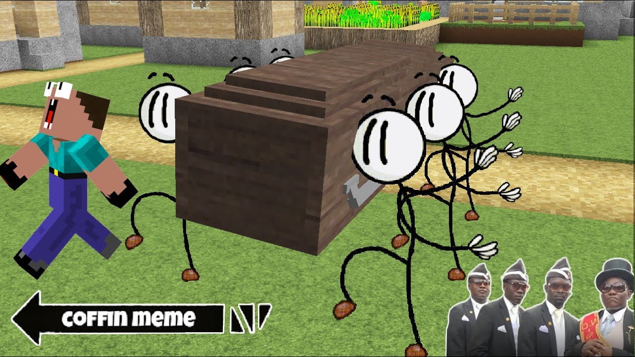 Henry Stickmin Distraction Dance in Minecraft - Coffin Meme