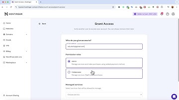 How to Share Hostinger Hosting Access to a Web Designer or Developer