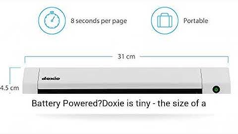Doxie Go SE   The Intuitive Portable Scanner