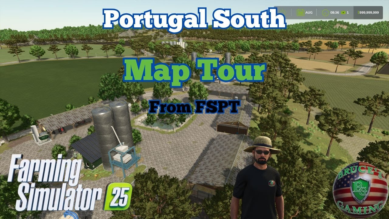 Farming Simulator 25 Portugal South Map Tour 