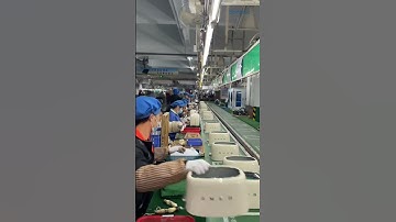 Small household appliance assembly line # toaster assembly line  # assembly line #belt conveyor