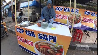 Indonesia Garut Street Food 4619 Part.1 Rib Soup Sop Iga Sapi Murah Mulai 10.000 EnakkYDXJ0267